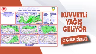 Sakarya için kuvvetli yağış uyarısı