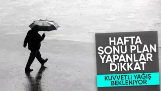 Sakarya için kuvvetli yağış uyarısı