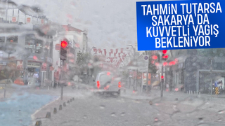 Sakarya için kuvvetli yağış uyarısı