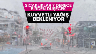 Sakarya için kuvvetli yağış uyarısı