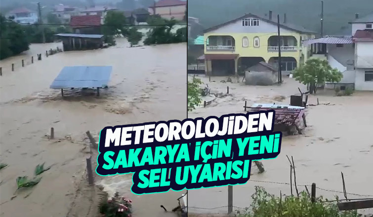 Sakarya için kuvvetli yağış uyarısı