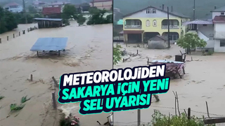 Sakarya için kuvvetli yağış uyarısı