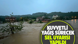 Sakarya için sel uyarısı