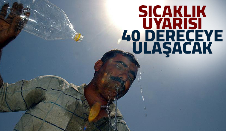 Sakarya için sıcaklık uyarısı