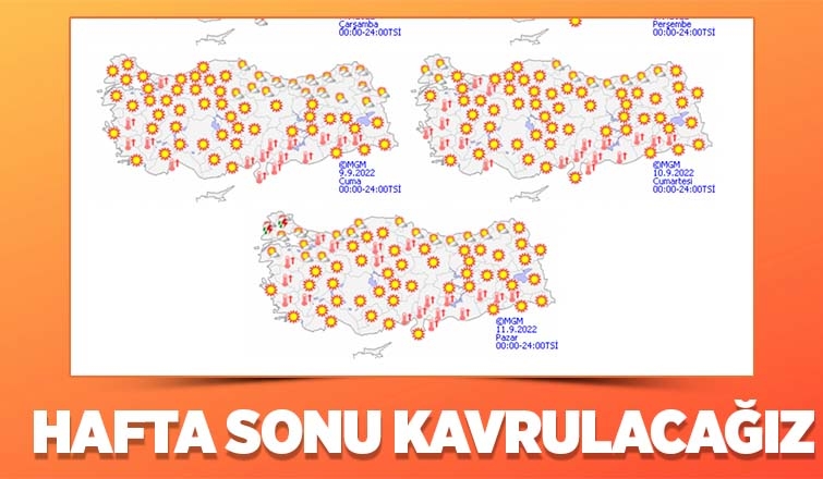 Sakarya için sıcaklık uyarısı
