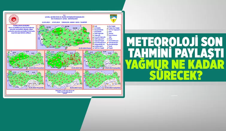 Sakarya için son hava tahmini açıklandı