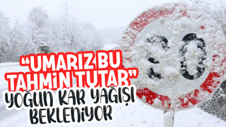 Sakarya için yoğun kar yağışı uyarısı