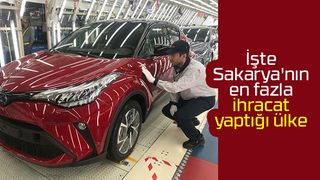 Sakarya ihracatta gaza bastı