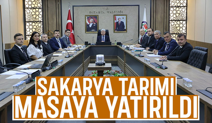 Sakarya İl Toprak Koruma Kurulu toplandı