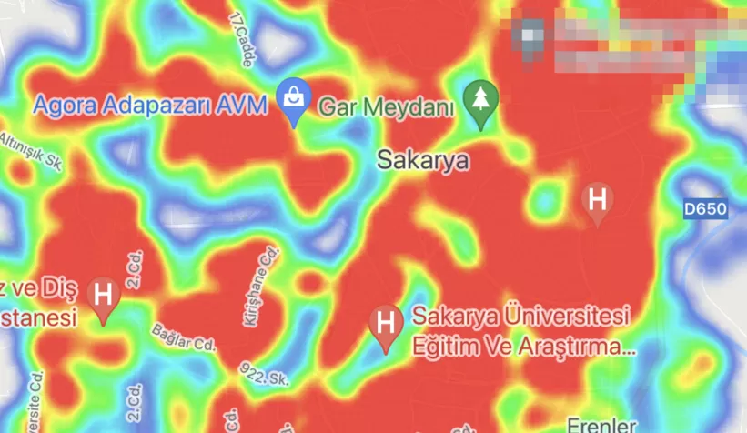 Sakarya kızardı!