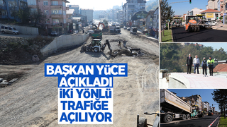 Sakarya Köprülü Kavşağı iki yönlü olarak trafiğe açılacak