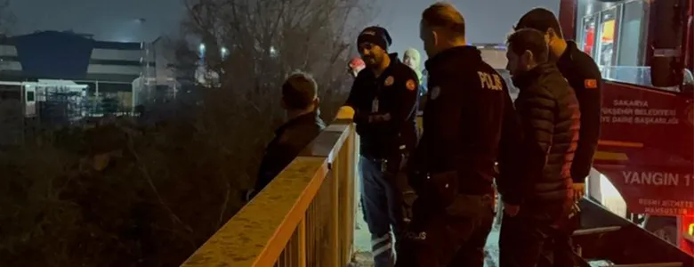 Sakarya Köprüsü'nde intihar girişimi