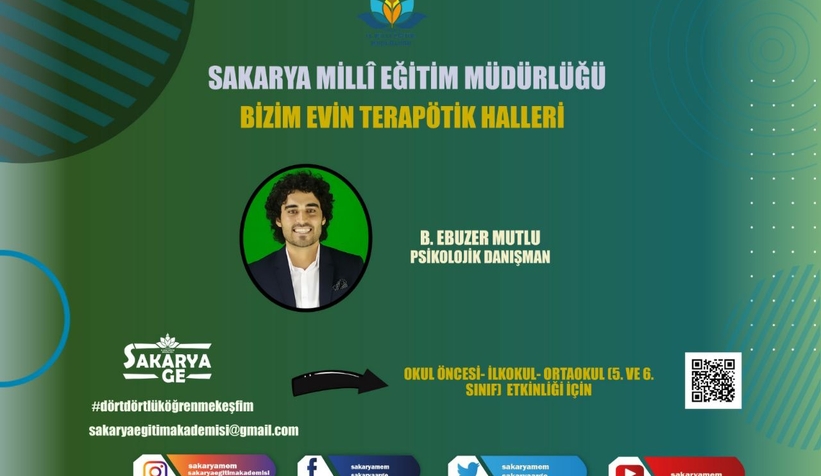 Sakarya MEM'den Uzaktan ama candan eğitimler