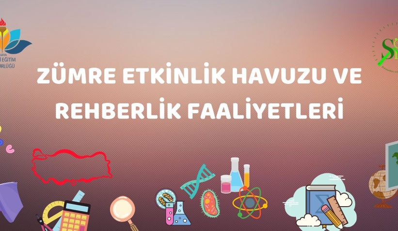 Sakarya MEM'den zümre etkinlik havuzu ve rehberlik faaliyetleri