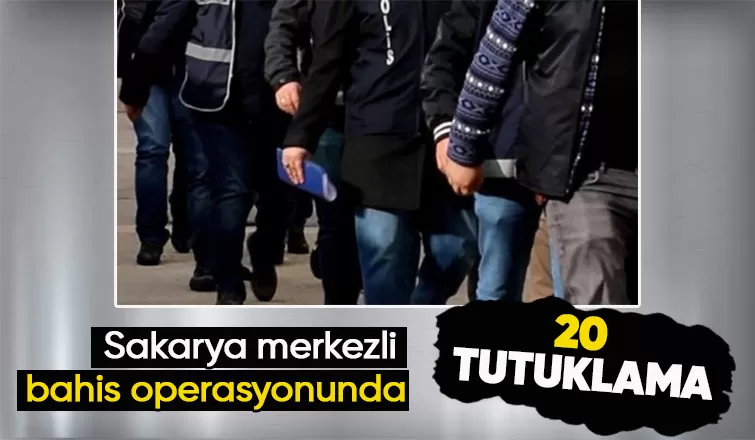 Sakarya merkezli bahis operasyonunda yeni gelişme