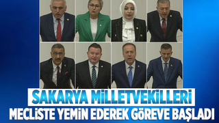 Sakarya Milletvekilleri yemin etti