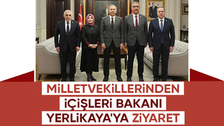 Sakarya Milletvekillerinden Bakan Yerlikaya ya ziyaret