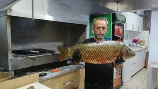 Sakarya Nehri'nde yakalandı: 13 kilo