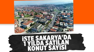 Sakarya'nın 2023 konut satış rakamları açıklandı