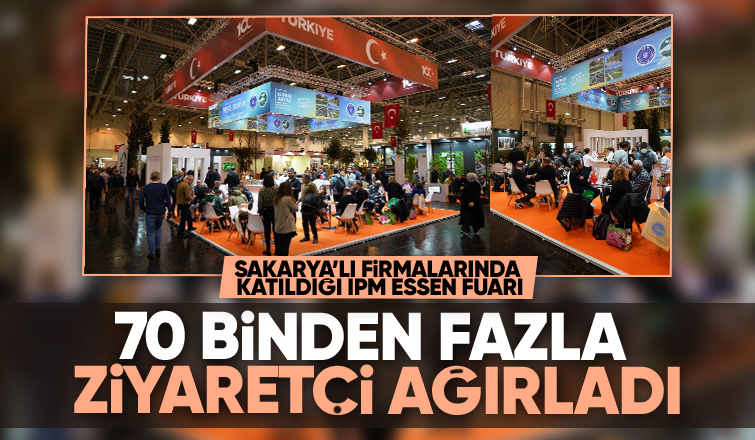 Sakarya'lı firmalarında katıldığı fuara dünyanın dört bir yanından ziyaretçi akını