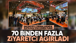 Sakarya'lı firmalarında katıldığı fuara dünyanın dört bir yanından ziyaretçi akını