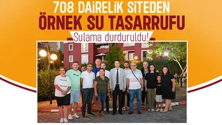 Sakarya'nın en büyük sitelerinden biri; Su tasarrufu için önemli karar aldı
