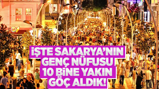 Sakarya'nın göç verileri açıklandı