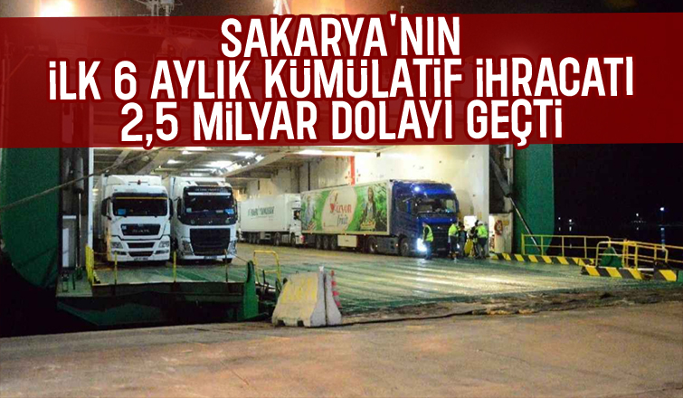 Sakarya'nın Haziran ayı ihracatında düşüş