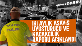 Sakarya'nın iki aylık asayiş raporu