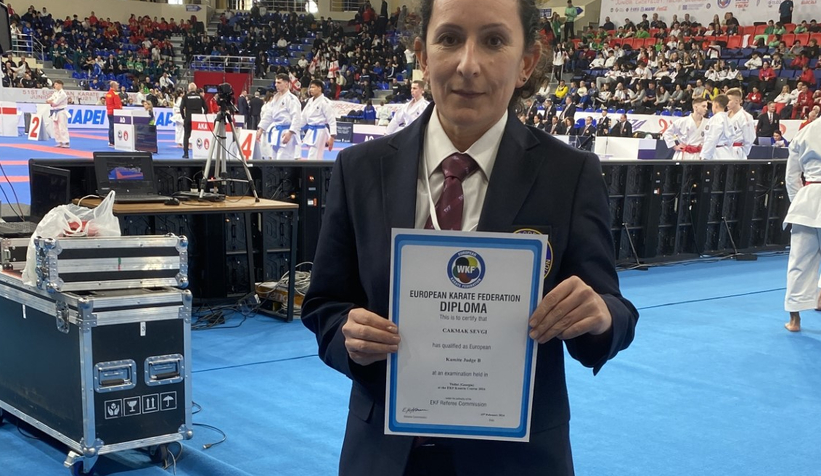Sakarya'nın ilk kadın Avrupa hakemi oldu