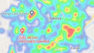 Sakarya'nın korona haritası yeşil ve mora dönmeye başladı