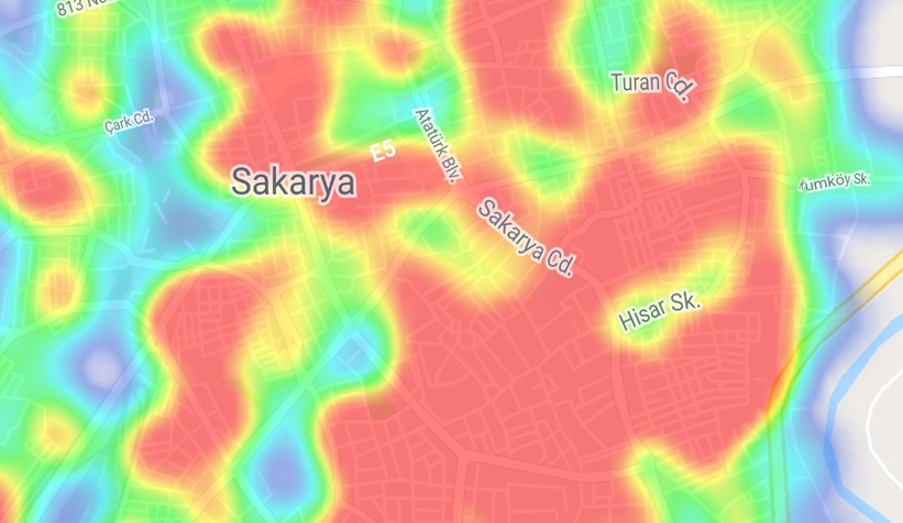 Sakarya'nın korona haritasında son durum