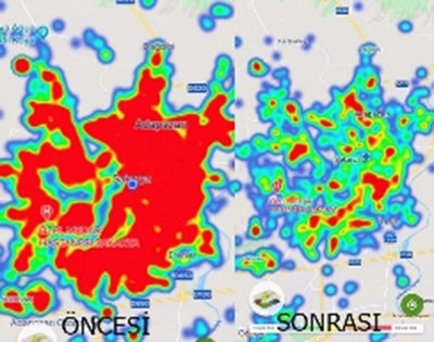 Sakarya'nın korona haritasında son durum