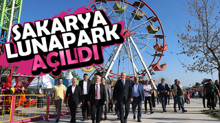 Sakarya'nın luna parkı açıldı
