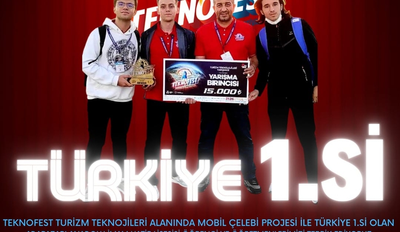 Sakarya'nın mucitleri TEKNOFEST'te birinci oldu