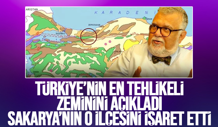 Sakarya'nın o ilçesinin zeminine dikkat çekti