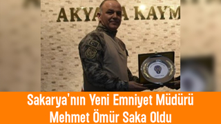 Sakarya'nın Yeni Emniyet Müdürü Mehmet Ömür Saka