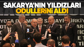 Sakarya'nın Yıldızları Ödüllendirildi