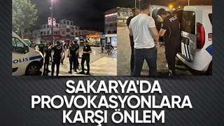 Sakarya polisi alarma geçti