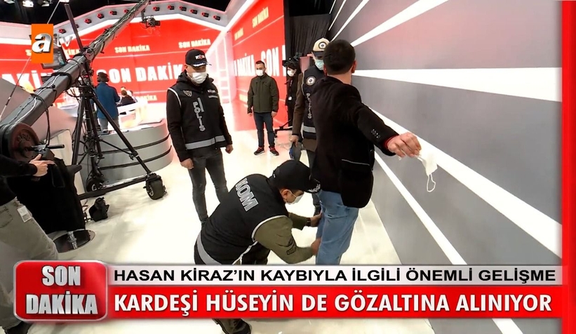 Sakarya polisi Müge Anlı'da canlı yayında gözaltı yaptı