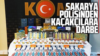 Sakarya polisinden kaçakçılara darbe
