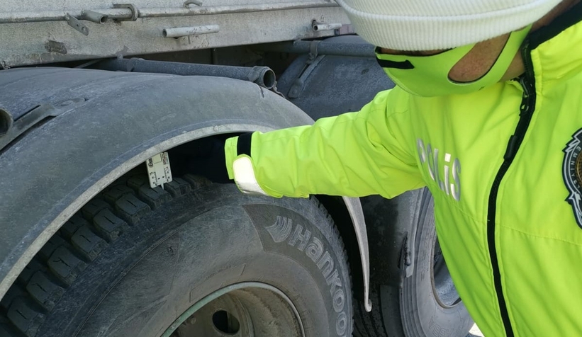 Sakarya polisinden kış lastiği denetimi