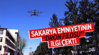 Sakarya polisinin drone filosu görücüye çıktı