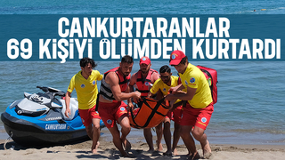 Sakarya sahillerinde 69 kişi kurtarıldı