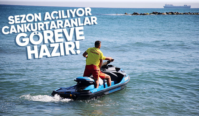 Sakarya sahillerinde 72 cankurtaran görev yapacak