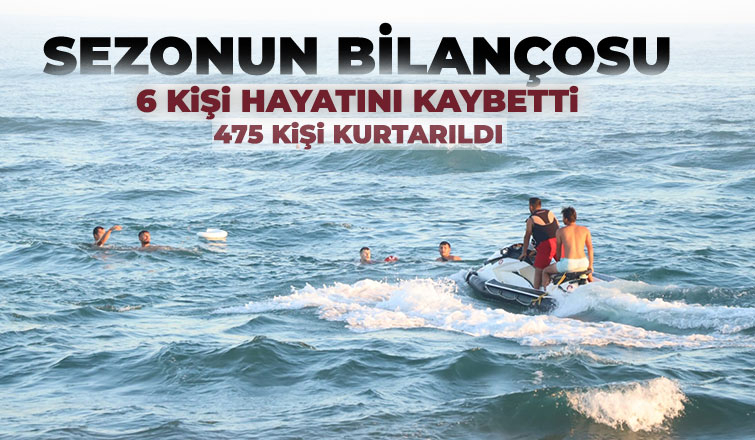 Sakarya sahillerinde sezon kapandı