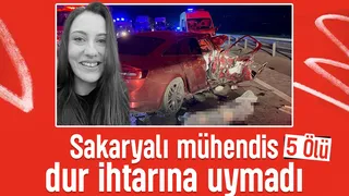 Sakarya sürücü dur ihtarına uymadı 5 ölü