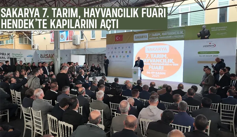 Sakarya Tarım, Hayvancılık Makinaları, Teknolojileri ve Yem Fuarı başladı