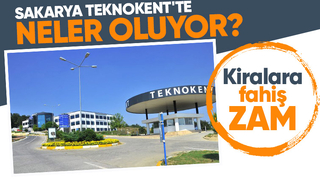 Sakarya Teknokent te firmalardan fahiş kira zammına tepki