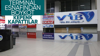 Sakarya terminalinde boykot